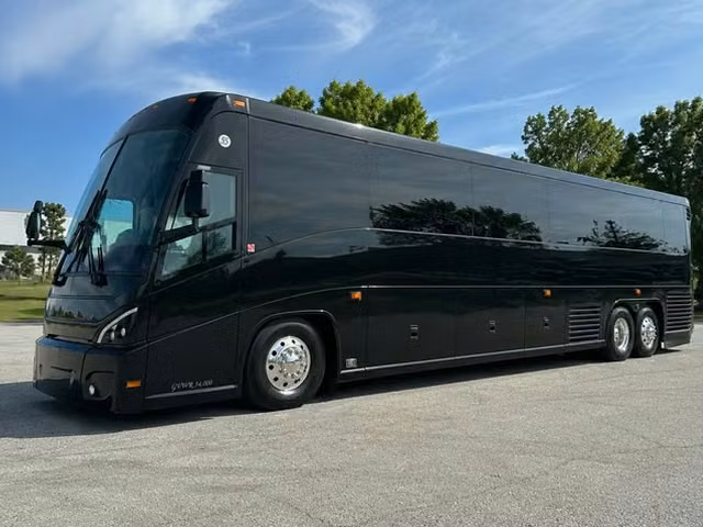 greenfield charter buses